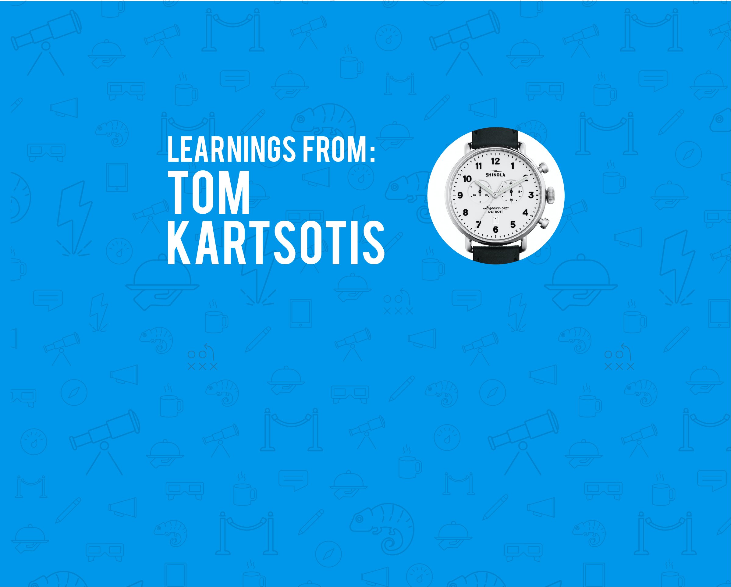 Tom Kartsotis of Shinola Detroit on the importance of authenticity